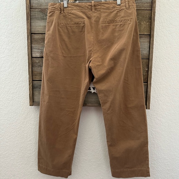 Nili Lotan Tomboy Pant Tawny tan‎ brown size 12 NWT - Picture 2 of 10